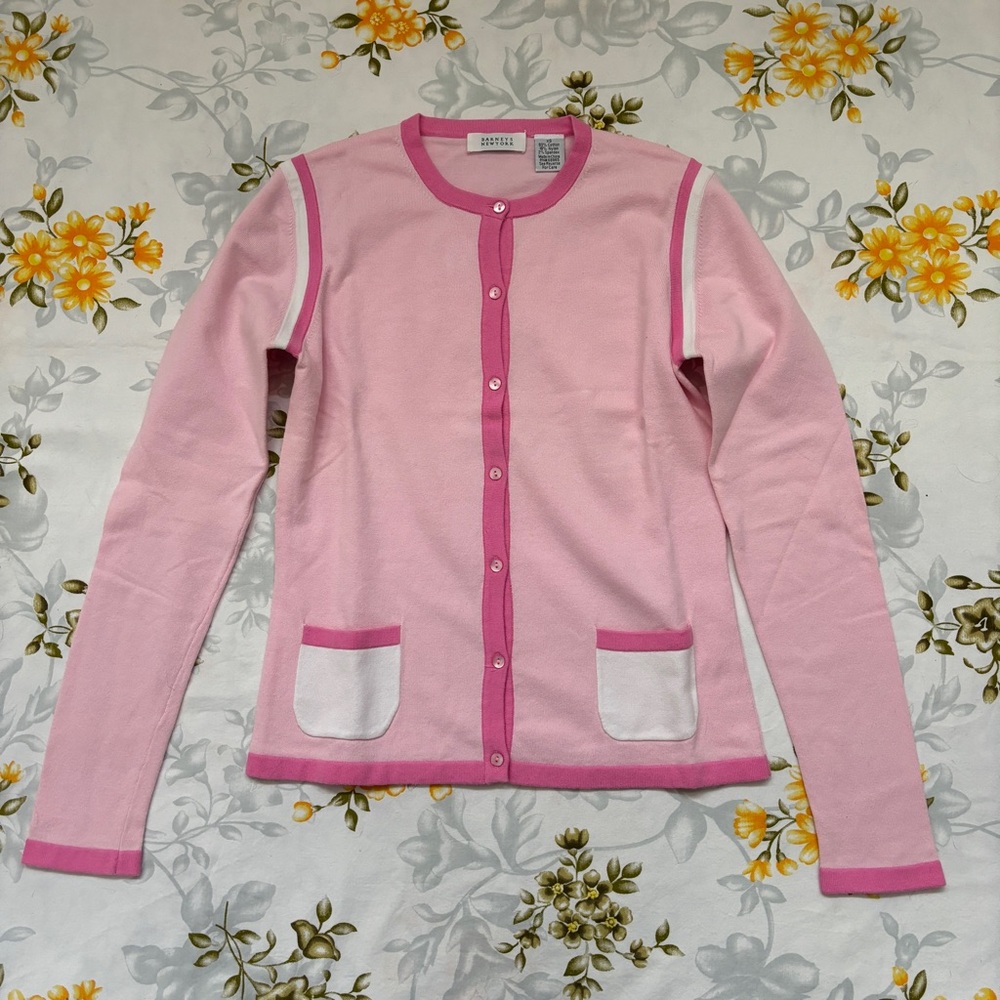 Barneys NY Size XS Pink Cardigan
